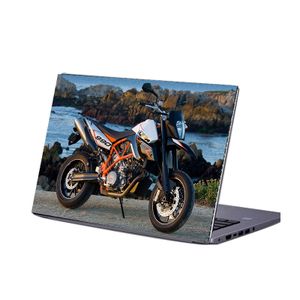 Laptop Decal Vinyl Sticker - Bike Design  11"- 15.6"