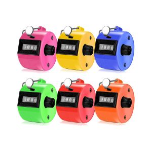 1pcs Hand Tally Click Counter with 4 Digital Number Finger Display