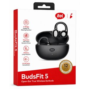 itel BudsFit 5 Open-Ear True Wireless Earbuds