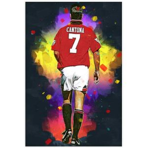 Eric Cantona Poster Soccer Football Player Canvas Bedroom Decor Picture Prints Office Dorm Room Decor Gifts