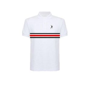 Ifit Wears Men's Exclusive Quality Striped Design Polo - White