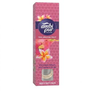 Ambi Pur Freshelle Reed Diffuser in the Thai Dragon Fruit scent.