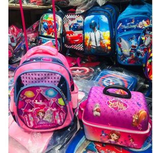 TROLLEY SOFIA D FIRST CHARACTER CHILDREN SCHOOL BAG/LUNCHBOX