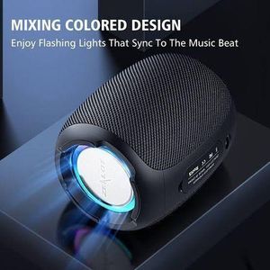Zealot S53 Mini Speaker Portable Wireless Column Waterproof Lossless Sound Quality Stereo Subwoofer Loud Speaker