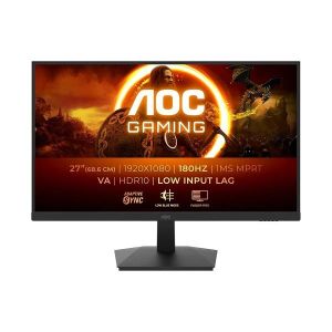 Aoc Gaming Monitor 27G15N2-27 Inch FHD 180 Hz, 1ms, 2x HDMI, DisplayPort
