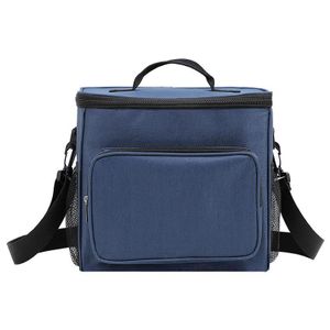 Portable Insulated Lunch Bag - Blue