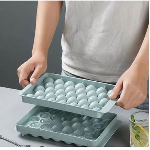 Dropship 66/33 Ice Ball Mold Hockey Frozen Mini Ball Maker Mold Round Ice  Cube Mold With Lid Ice Tray Box Whiskey Cocktail Kitchen Tools to Sell  Online at a Lower Price