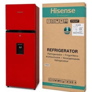 Hisense  205L Double Door Refrigerator – REF205DRB (Red)