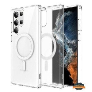 Samsung Galaxy S23 Ultra MagSafe Transparent Back Case