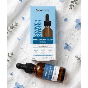 Face Facts Hyaluronic Acid Facial Serum – Hydrating & Moisturising Face Serum,