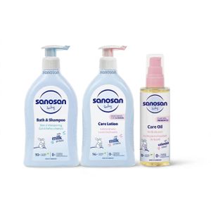 Sanosan Baby Care Essentials Trio Set