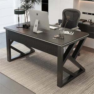 Foreign Durable Metal Leg 80L x 60W space minimalist Modern Creative Home Office Desk Work Station, Work, Gaming, Trading, Studio, Student Study Durable Sizeable Mono Computer Home Office Desk