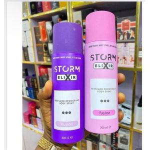 Storm Storm-elixir Body spray 2 pics NAFDAC N0 A2-109038