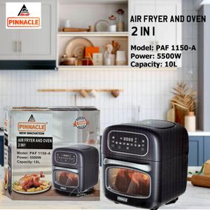 Pinnacle 2 IN 1 Airfryer and Oven 10L