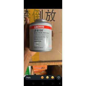 Loctite Lb 8150 Silver Grade Anti-seize Lubricant.