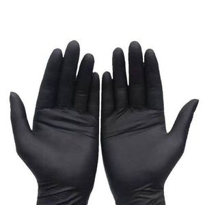 Quality Disposable Nitrile Hand Glove - Black-100 Pieces