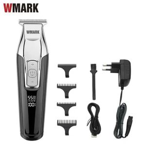 WMARK Super professional Hair Clipper – USB Rechargeable Barber Trimmer With LCD Display