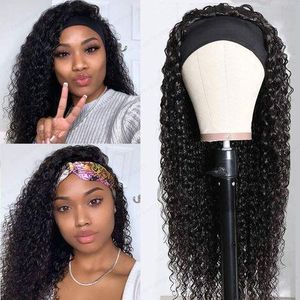 Water Wave Hair Band Wig
