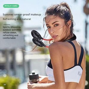 360 Degree Neck Band Hands-Free Dual Fan