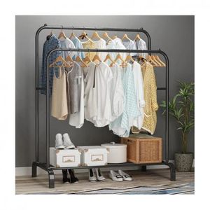 Solid Double Pole Clothes Hanger