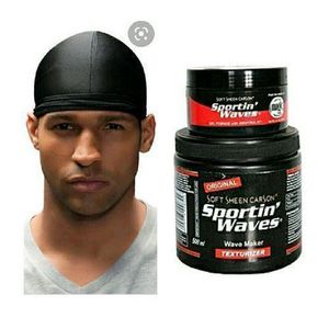 SoftSheen-Carson Do-rag, Sportin Wave Hair Cream, And Relaxers