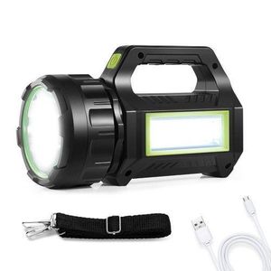  Rechargeable LED Flashlight-Multi-Mode Outdoor Flashlight-LED Tactical Torch