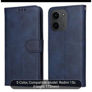 XIAOMI Redmi 15C wallet leather phone case cover 