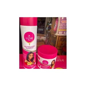 Lush Neutralizing Shampoo  (350ml) And Deep Leaving In Conditioner.