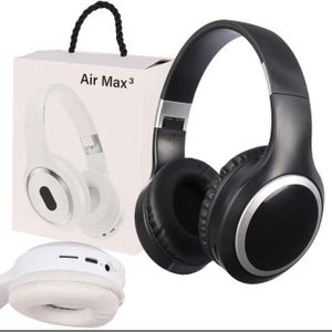 Air Max 3 - Wireless Over-Ear Noise Cancellation Headphones with Bluetooth 5.3, TF Card Slot, Built-in Mic, USB-C Charging, Comfortable Cushioned Ear Cups, Gaming Headphone - Compatible with Smartphones & Computers, - Modern Headset (