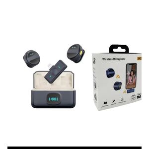 SX21 Type C Wireless Microphone – Plug & Play Lavalier Mic for Vlogging, Live Streaming & Video Recording
