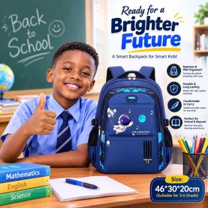 WATERPROOF AUTHENTIC MULTI COMPARTMENTS UNISEX CHILDREN BACKPACK, Student and Kids School Bag, Large Capacity Teenagers Schoolbag , Schoolbag Children Bookbags  For Children, Comfortable Kids Child Backpack for Travel, School, Camping