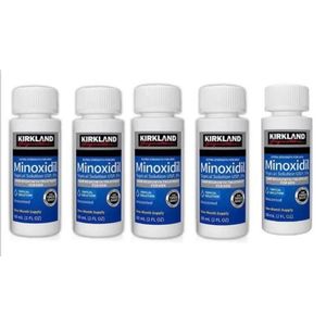 Kirkland Minoxidil 5% Extra Strength, Hair, & Beard Growth Treatment 60ml X5