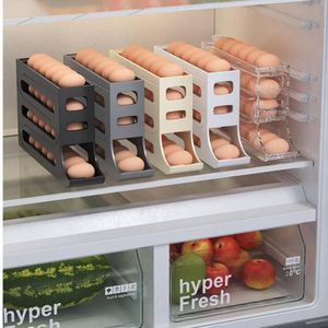 4-tier automatic egg storage rack, designed to hold approximately 30 eggs