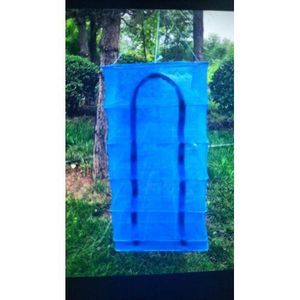3 PCS Outdoor Drying Rack Hanging Mesh Storage Net 6-layer Food Dryer