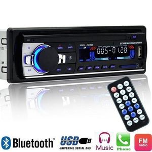 Car Radio MP3 Player Bluetooth JSD 520 V2.0 Car Audio Stereo In-dash Player Black