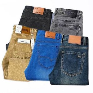 5in1 Classic Slim-Fit Denim Jeans For Men