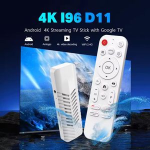 Original Velec TV Stick Box Android 14 Amlogic Quad-Core Cortex-A53 Infrared Remote Control WiFi 2.4G Support 4K Streaming TV Box Wifi6 BT5.0 Ultra HD 4K Streaming TV Stick 2GB 16GB