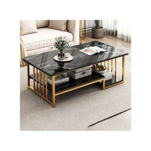 High Quality Exotic Faux Marble(MDF Wood) Center Table