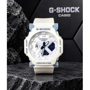 Casio Gshock White Analog-Digital Watch Shock Resistant