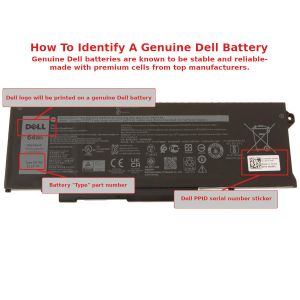 DELL Latitude 14 5421 / 14 5431 Series 4-Cell 64Wh Laptop Battery - GRT01