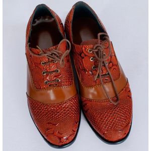 Handmade Men’s Premium Textured Leather Oxford Shoe