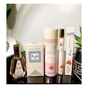 Lattafa Heibah Perfume Eau De Parfum Natural Spray 50ml & Body Spray & Pencil Perfume