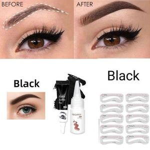 Eyebrow Stamp Shaping Kit Long Lasting Eyebrow Cosmetic Tool