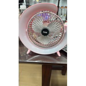 RECHARGEABLE MINI DESK FAN 