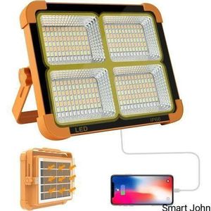 Solar Multi-Functional Rechargeable Light - High Bright Flood Light with Different Lightening Shades