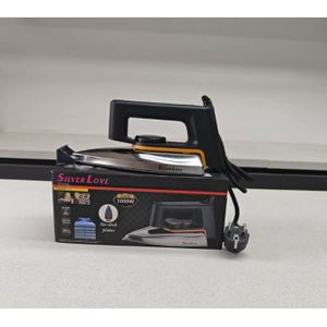 SLIVERS CRIEST HD1172 Classic Dry iron Linished NonStick Soleplate - 1000 Watts Energy Saver