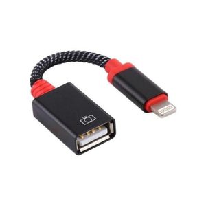 USB OTG Adapter For IPhone Lightning IOS 13 14 To USB