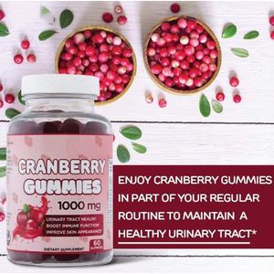 Gummy Cranberry Gummies 1000mg
