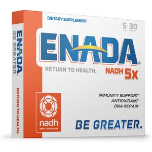 ENADA NADH (Nicotinamide Adenine Dinucleotide Hydride) 30 Tablets