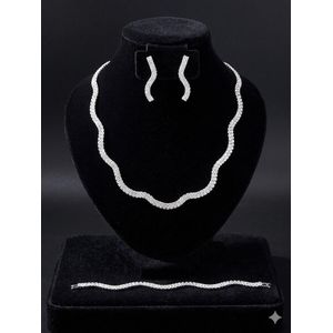 Kito Box Chain/Earring and Bracelet Combo
